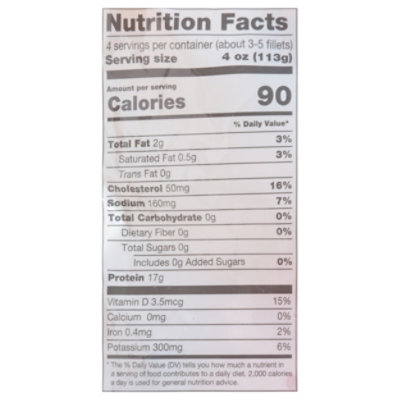 waterfront BISTRO Tilapia Fillets Bonesless & Skinless - 16 Oz - Image 3