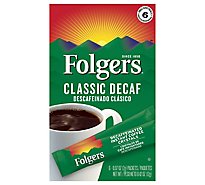 Folgers Coffee Instant Classic Decaf - 6-0.07 Oz