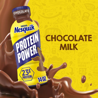 Nesquik Protein Power Chocolate Milk Drink Ready to Drink - 14 Fl. Oz. - Image 3