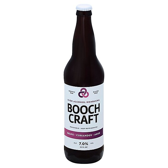 Boochcraft Grape Anise Coriander In Bottles - 22 Fl. Oz.