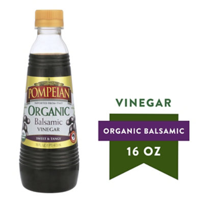 Pompeian Organic Balsamic Vinegar - 16 Fl. Oz. - Image 1