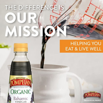 Pompeian Organic Balsamic Vinegar - 16 Fl. Oz. - Image 5