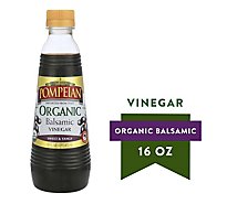 Pompeian Vinegar Organic Balsamic - 16 Fl. Oz.