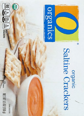 O Organics Crackers Saltines - 5.5 Oz - Image 3