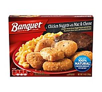 Banquet Chicken Nugget Mac N Cheese - 7.4 Oz