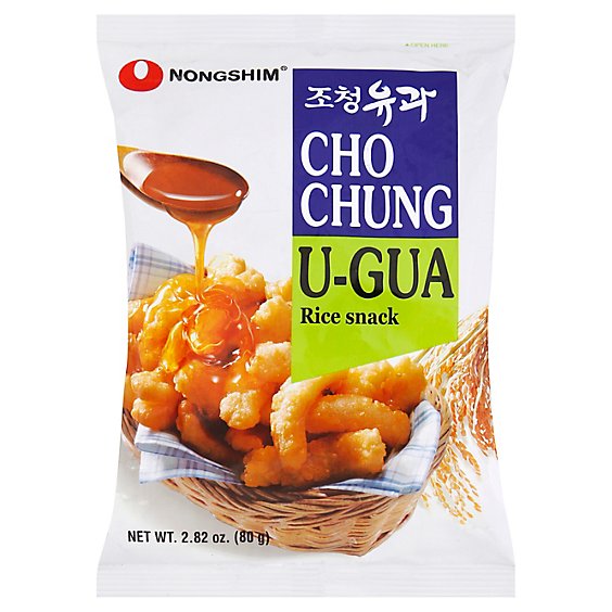 Nong Shim Cho Chung U-Gua Rice Snack - 2.82 Oz