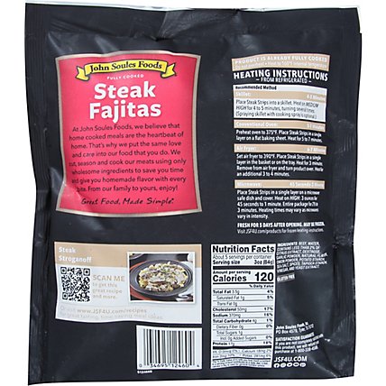 John Soules Beef Fajitas Family Size Fully Cooked - 14 Oz - Image 6