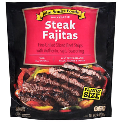 John Soules Beef Fajitas Family Size Fully Cooked - 14 Oz - Image 2