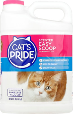 Cats Pride Cat Clumping Litter Scented Easy Scoop - 10 Lb