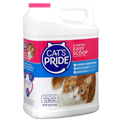 Cats Pride Cat Clumping Litter Scented Easy Scoop - 10 Lb