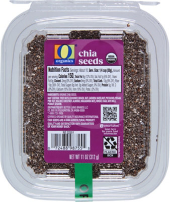 Chia Seed Organic - 11 Oz