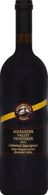 Alexander Valley Vinyards Schoolhouse Cabernet Sauvignon Wine - 750 Ml - Image 2