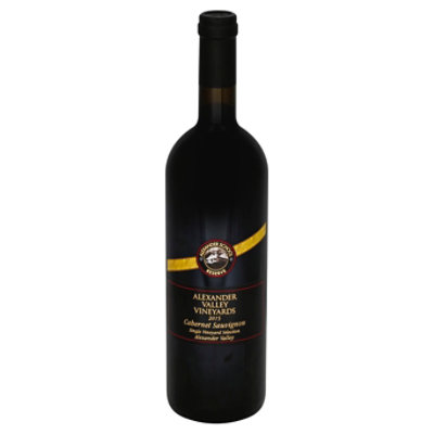 Alexander Valley Vinyards Schoolhouse Cabernet Sauvignon Wine - 750 Ml - Image 1