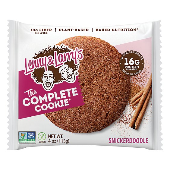 Lenny & Larrys The Complete Cookie Snickerdoodle - 4 Oz