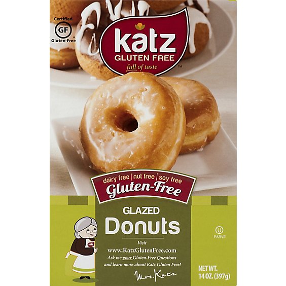 Katz Donut Gluten Free Glazed - 15.5 Oz