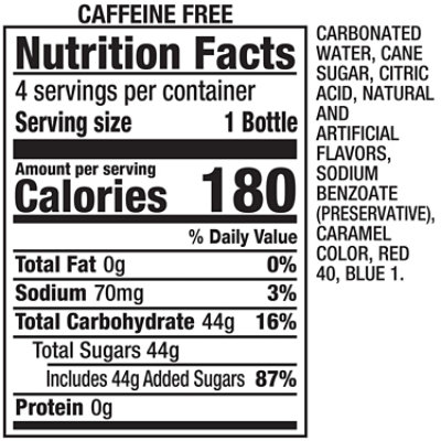 Stewarts Made With Sugar Black Cherry Wishniak Bottle - 4-12 Fl. Oz. - Image 2