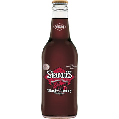 Stewarts Made With Sugar Black Cherry Wishniak Bottle - 4-12 Fl. Oz. - Image 3