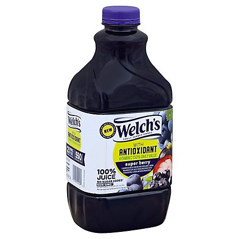 Welchs 100% Juice with Antioxidant Super Berry - 64 Fl. Oz.