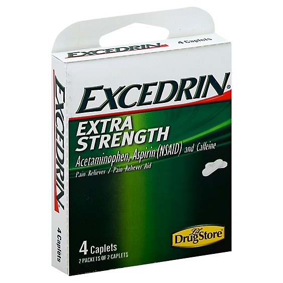 Lil Drug Trail Excedrin - 4 Count