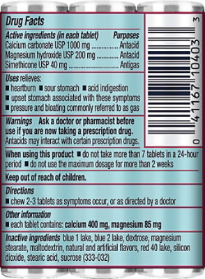 Rolaids Adv Antacid Berry - 30 Count - Image 4