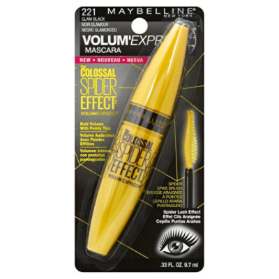 Colassal Spider Wsh Glam Black - Each