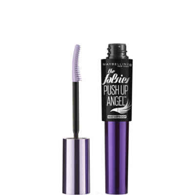 Maybelline The Falsies Push Up Angel Very Black Waterproof Mascara - 0.32 Oz - Image 1