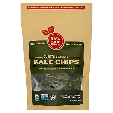Raw Food Central Curts Classic Kale Chips - 1.5 Oz