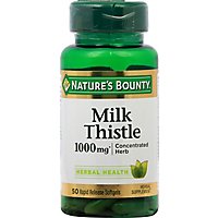 Nb Milk Thistle 1000mcg - 50 Count - Image 2