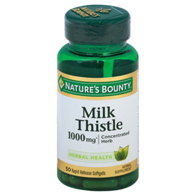 Nb Milk Thistle 1000mcg - 50 Count