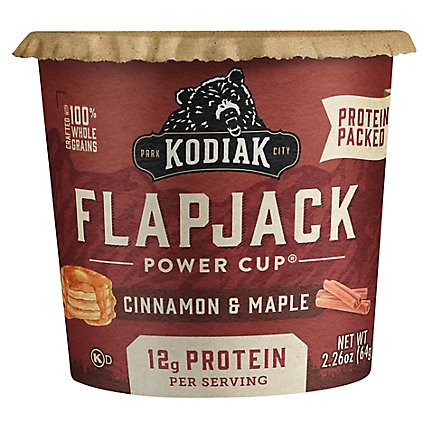 Kodiak Cakes Flapjack On The Go Unleashed Cinnamon & Maple - 2.25 Oz - Image 3