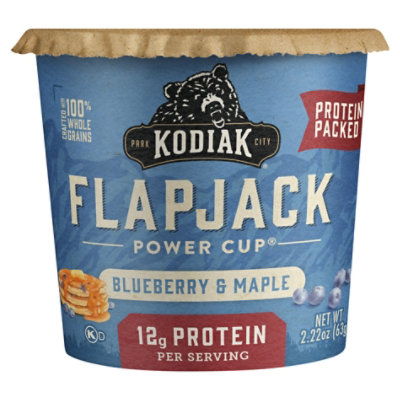 Kodiak Blueberry & Maple Flapjack Power Cup - 2.22 Oz - Image 2