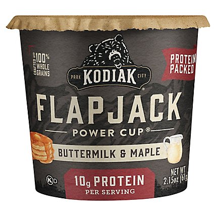 Kodiak Cakes Unleashed Flapjack On the Go Powercakes Buttermilk & Maple Protein Packed - 2.15 Oz - Image 3