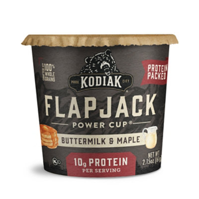 Kodiak Buttermilk & Maple Flapjack Power Cup - 2.15 Oz - Image 3