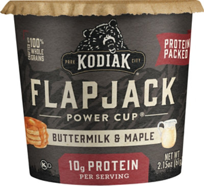 Kodiak Buttermilk & Maple Flapjack Power Cup - 2.15 Oz - Image 2