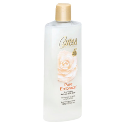 Caress Pure Embrace Body Wash Silkening with White Flowers & Almond Oil