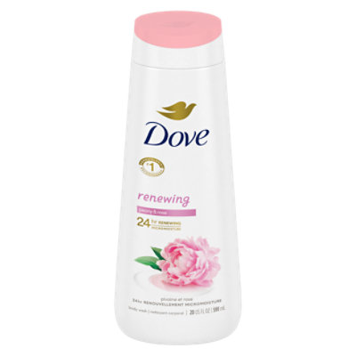 Dove Renewing Peony and Rose Oil Body Wash - 20 Oz - Image 3