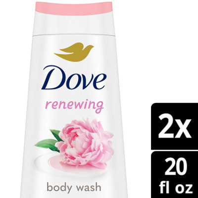 Dove Renewing Peony and Rose Oil Body Wash - 20 Oz - Image 1