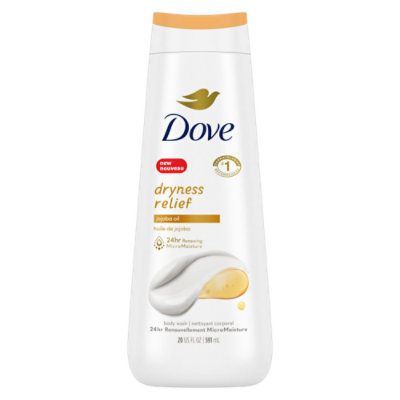 Dove Dryness Relief Jojoba Oil Body Wash - 20 Oz - Image 2