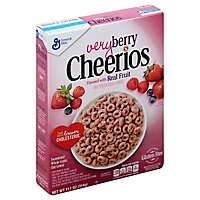 Cheerios Cereal Whole Grain Oats Very Berry Flavored With Real Fruit - 11.1 Oz - Image 1