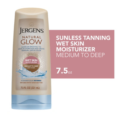 Jergens Natural Glow Medium Tan Self Tanner Lotion - 7.5 Oz