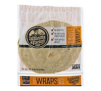 La Tortilla Factory Non Gmo Wraps Whole Wheat - 8.46 Oz