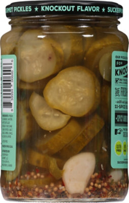 SuckerPunch Pickles Spicy Garlic Originals - 24 Oz - Image 6