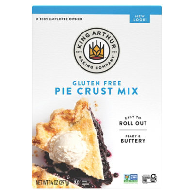 King Arthur Flour Gluten Free Pie Crust Mix 14 Oz starmarket