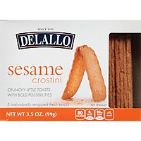 DeLallo Crostini Sesame - 3.5 Oz - Image 2