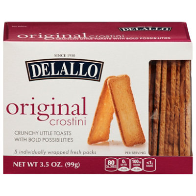 DeLallo Crostini Original - 3.5 Oz - Image 3