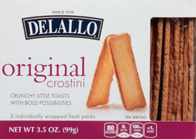 DeLallo Crostini Original - 3.5 Oz - Image 2