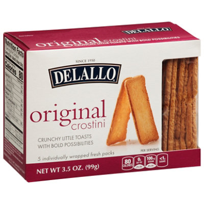 DeLallo Crostini Original - 3.5 Oz