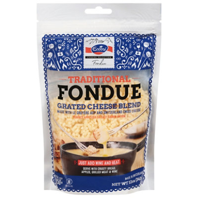 Emmi Cheese Fondue Blend Fancy Shredded - 12 Oz - Image 1