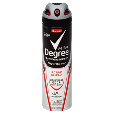 Degree For Men Motionsense Anti-perspirant Spray Active Shield 