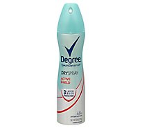 Degree For Women Motionsense Dryspray Anti-Perspirant Spray Active Shield - 3.8 Oz